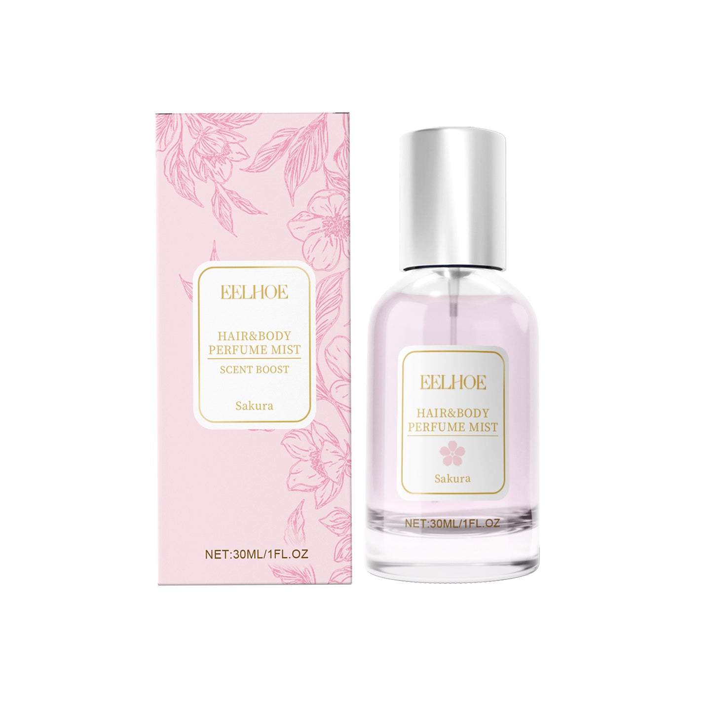 EELHOE Cherry Blossom Body Hair Eau De Parfum Sp...