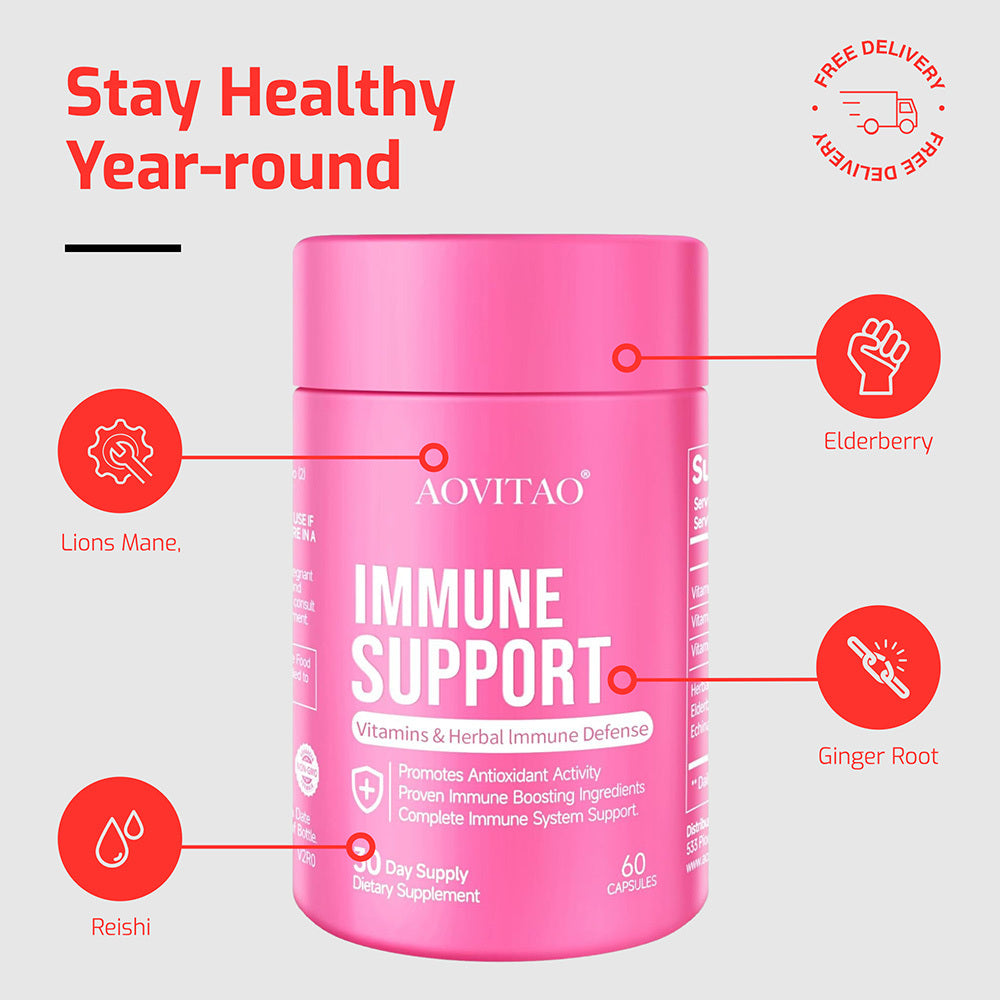Natural Herbal Immune Defense Immunity Vitamins ...


