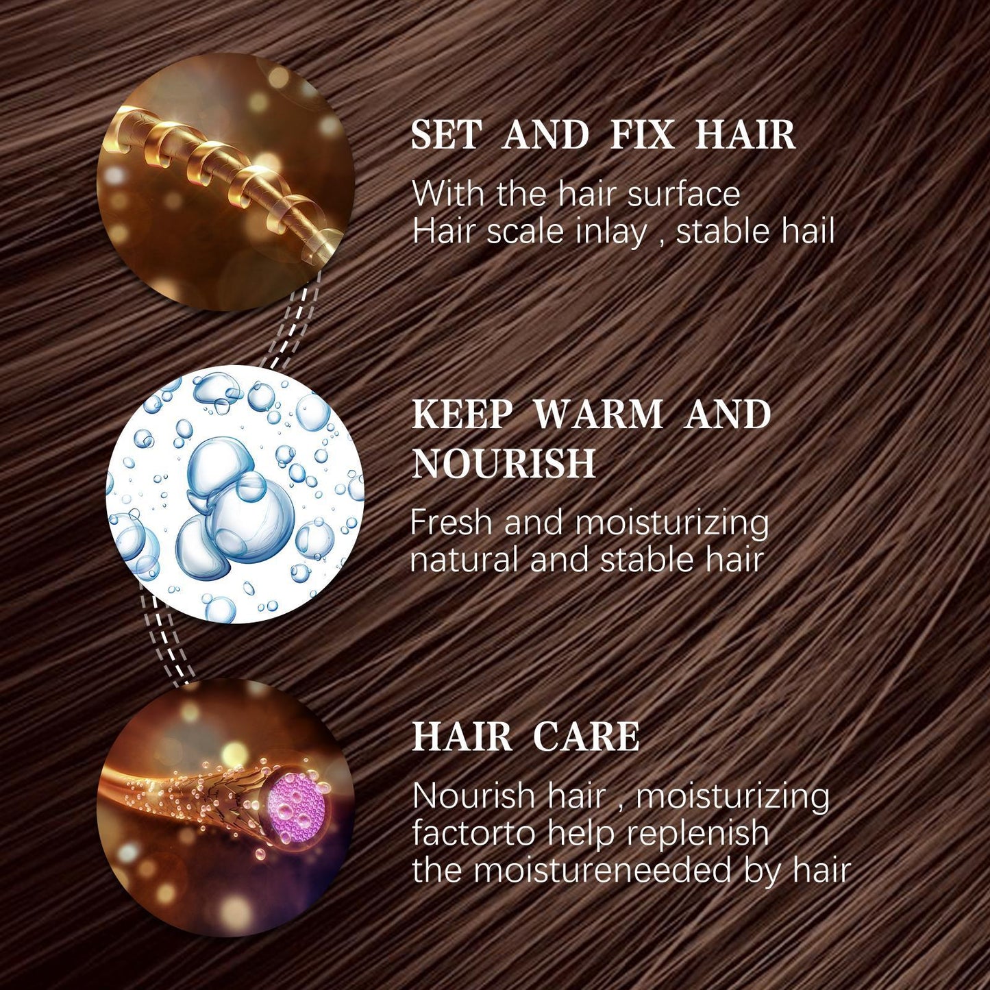 Hair Setting Spray - Volumizing Moisturizing St...